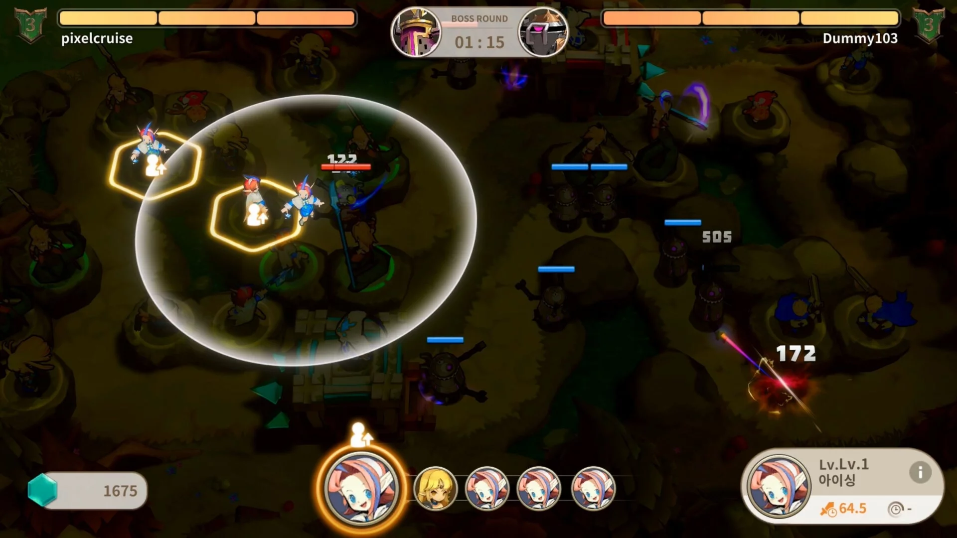Изображение игры: Guardian Chronicle