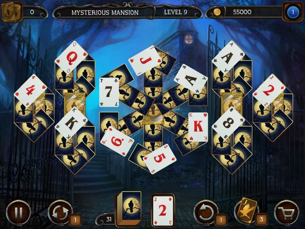 Изображение игры: Mystery Solitaire The Arkham Spirits