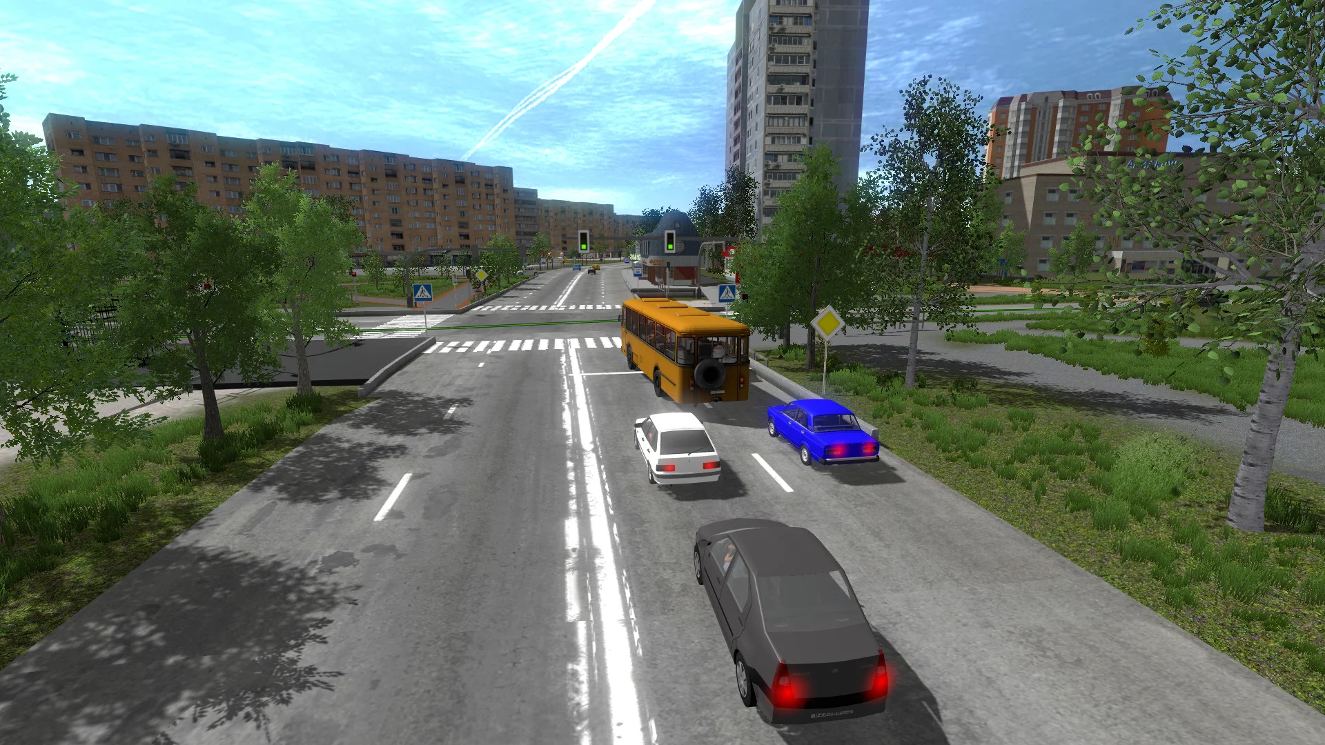 Изображение игры: Bus Driver Simulator 2018