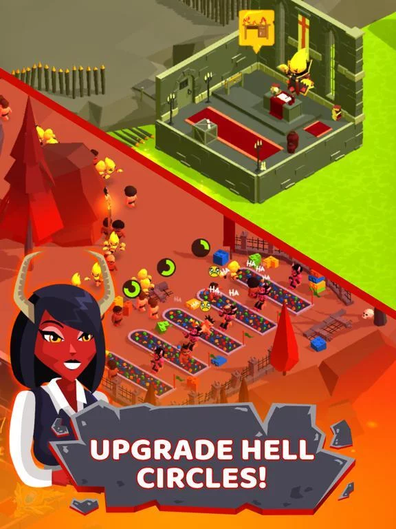 Изображение игры: Hell: Idle Evil Tycoon