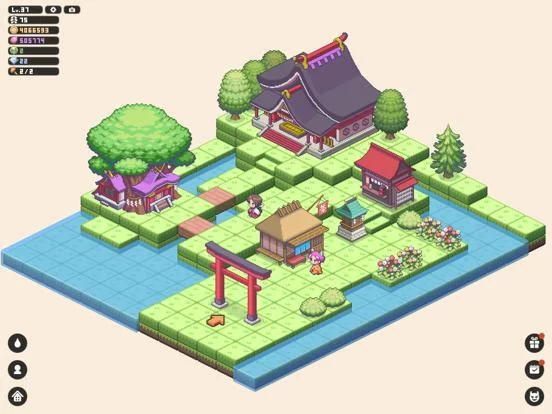 Изображение игры: Pixel Shrine JINJA