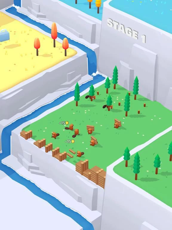 Изображение игры: Beavers Idle
