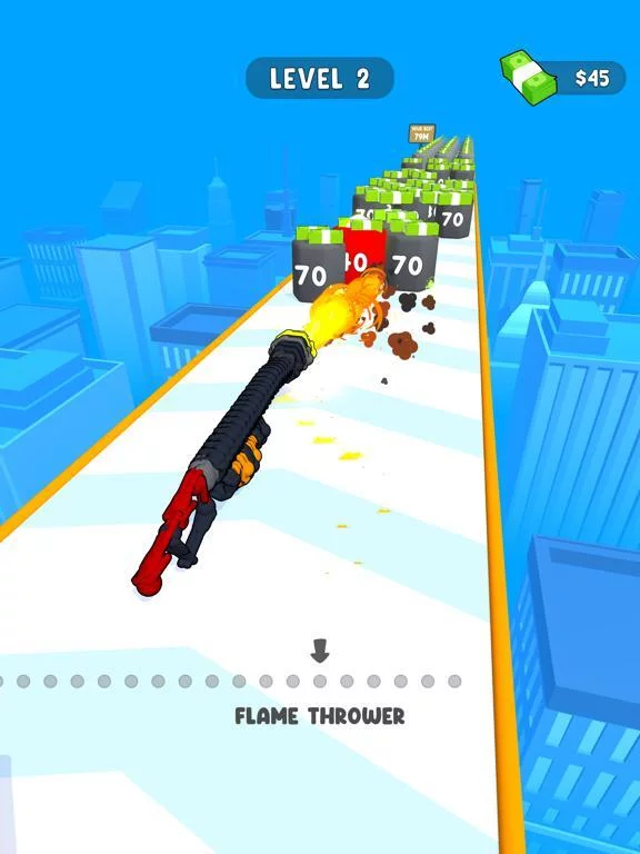 Изображение игры: Human Gun!