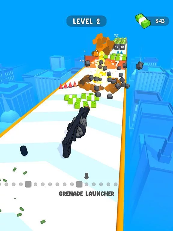 Изображение игры: Human Gun!