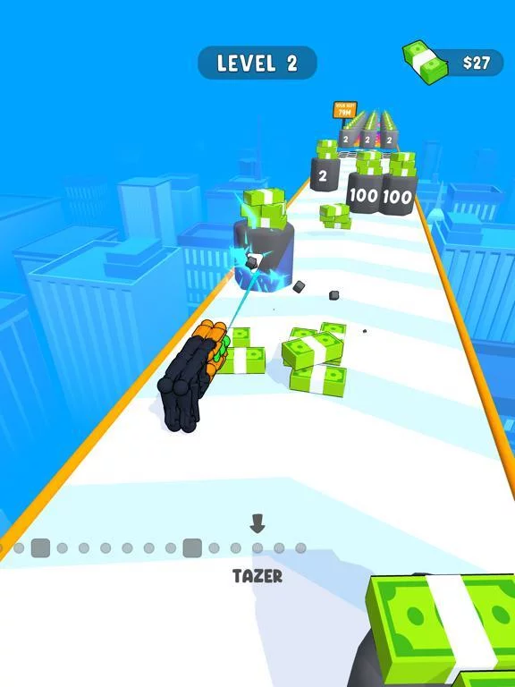 Изображение игры: Human Gun!