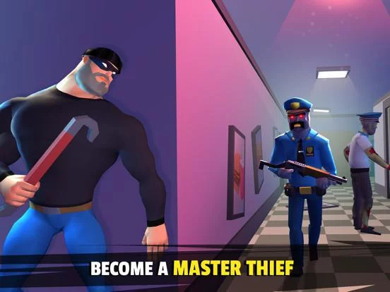 Изображение игры: Robbery Madness 2: Thief Games