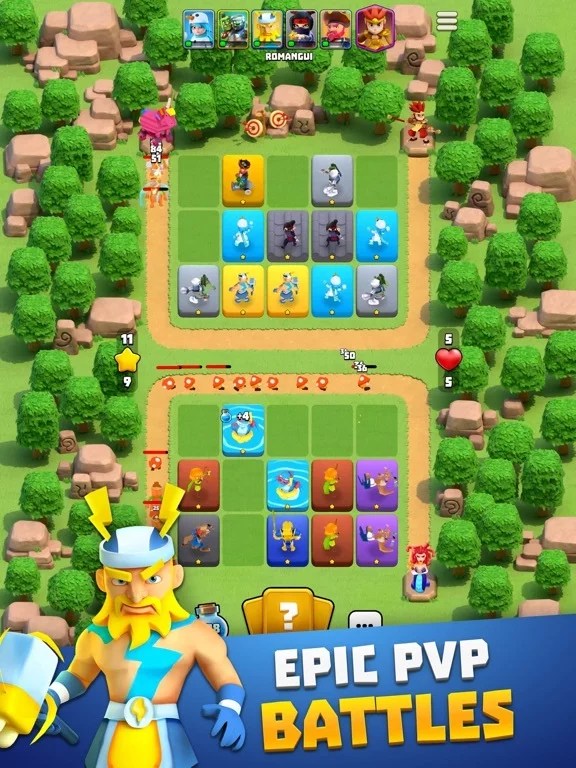 Изображение игры: Rumble Rivals - Tower Defense