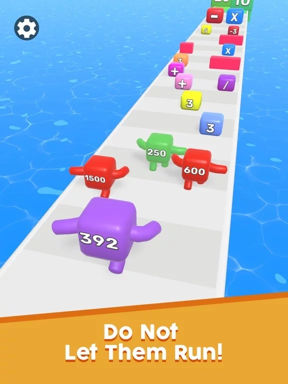 Изображение игры: Level Up Numbers