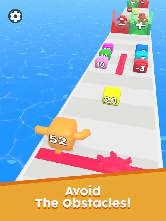 Изображение игры: Level Up Numbers