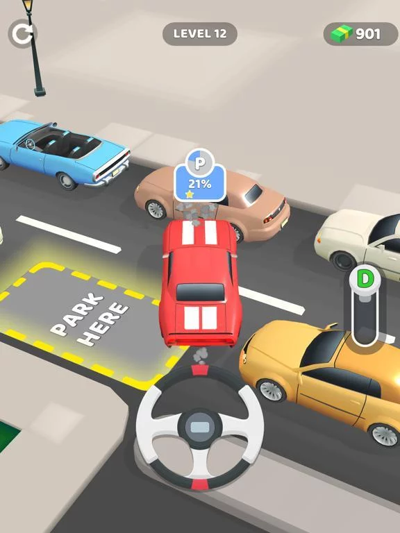 Изображение игры: Car Parking Rush