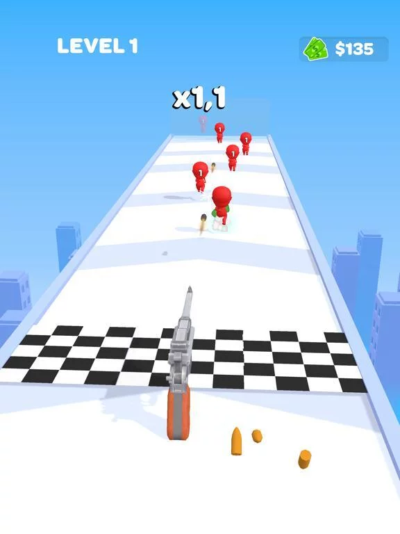Изображение игры: Gun Run!!