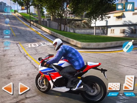 Изображение игры: Motorbike Driving Racing Games