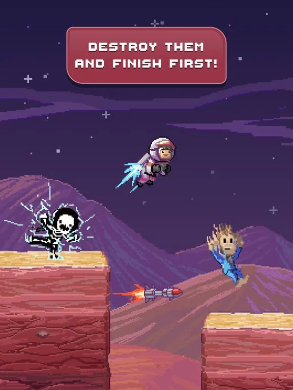 Изображение игры: Mars Dash: Battle Running Game