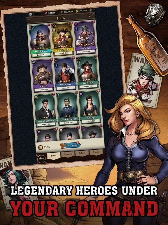 Изображение игры: Game of West: Legends&Roses