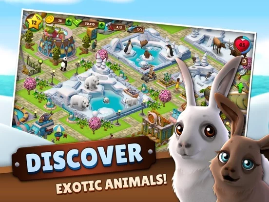 Изображение игры: Zoo Life: Animal Park Game