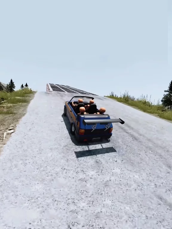 Изображение игры: Super Car Jumping