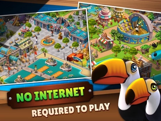 Изображение игры: Zoo Life: Animal Park Game