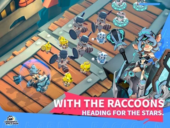 Изображение игры: Unhappy Raccoon