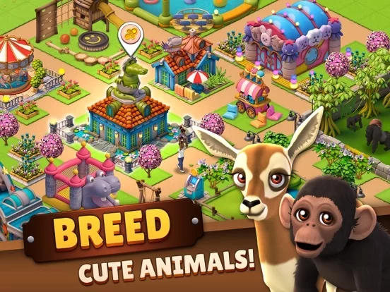 Изображение игры: Zoo Life: Animal Park Game