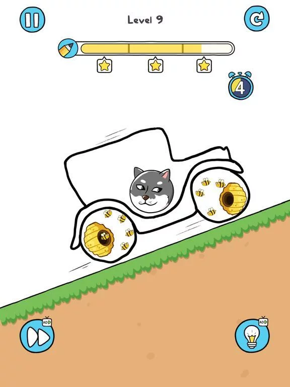 Изображение игры: Doge Rescue: Draw To Save