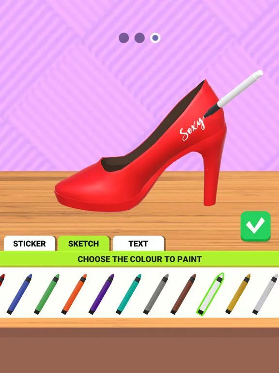 Изображение игры: Shoe DIY
