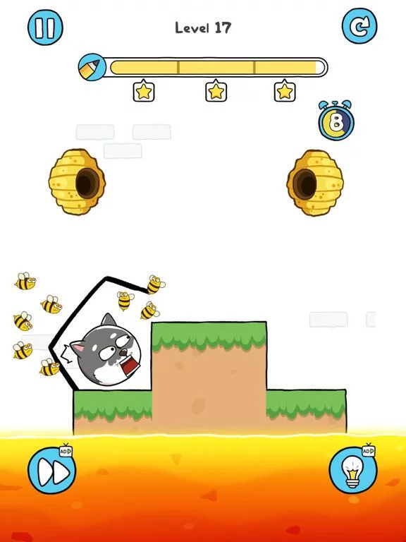 Изображение игры: Doge Rescue: Draw To Save