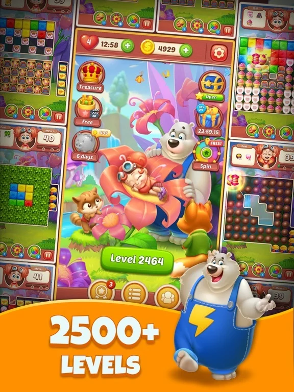 Изображение игры: Cube Blast Jungle: Puzzle Game
