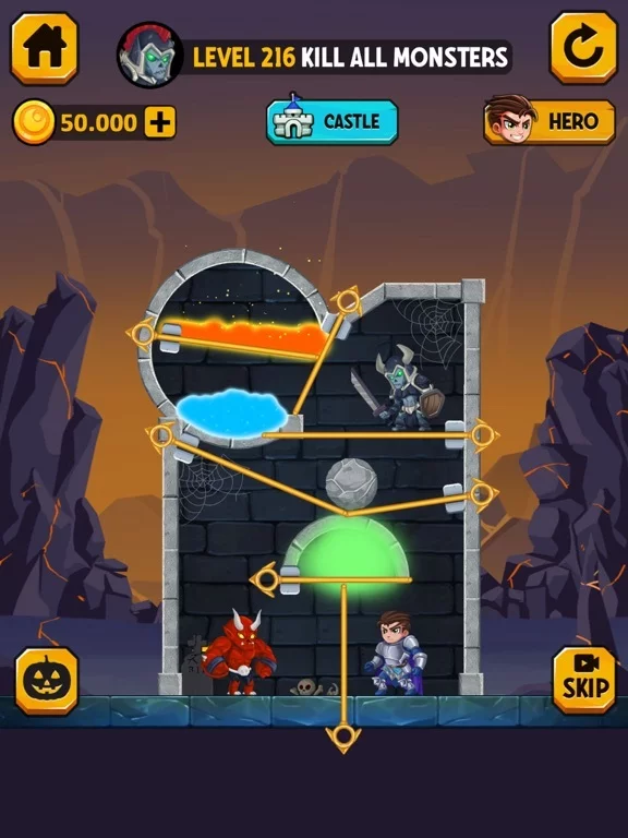 Изображение игры: Rescue Hero: Pull the Pin