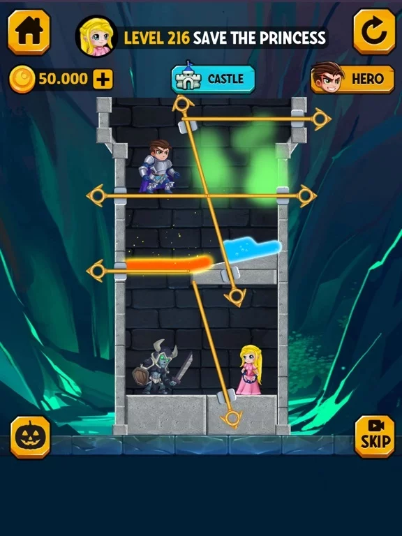 Изображение игры: Rescue Hero: Pull the Pin