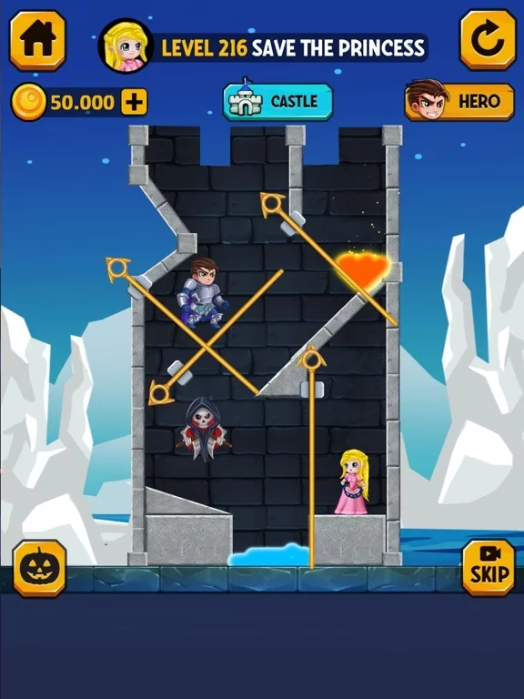 Изображение игры: Rescue Hero: Pull the Pin