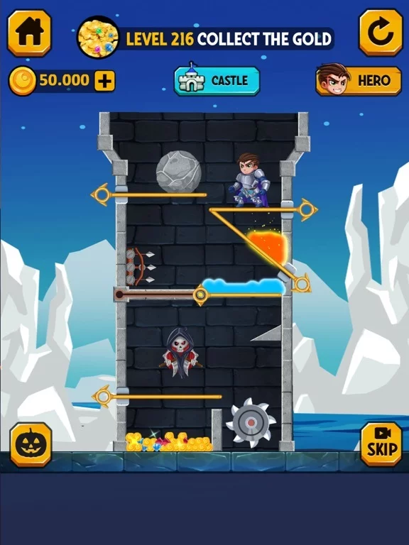 Изображение игры: Rescue Hero: Pull the Pin