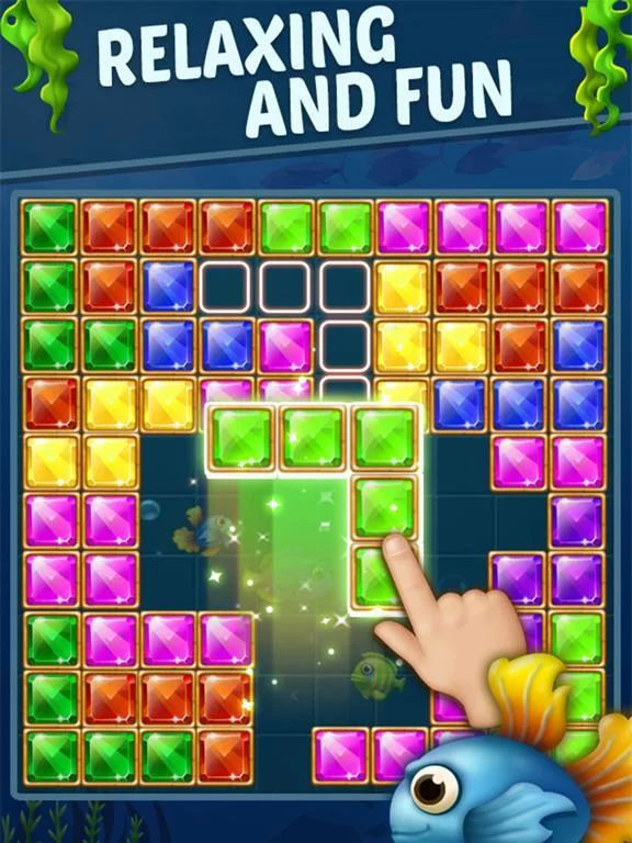 Изображение игры: Block Ocean Puzzle 1010