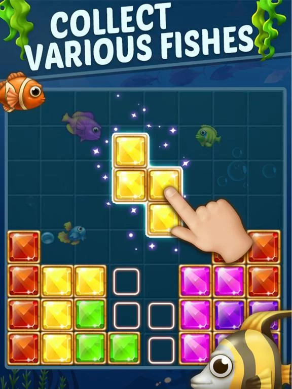Изображение игры: Block Ocean Puzzle 1010
