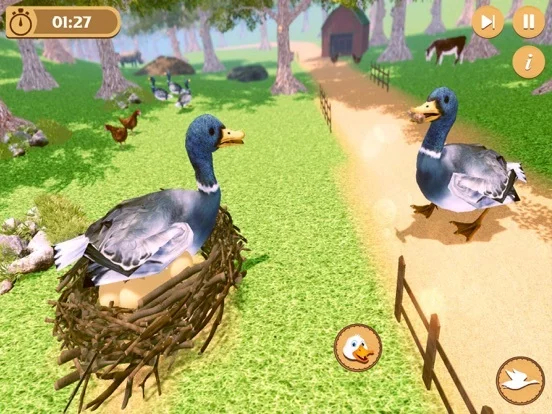 Изображение игры: Virtual Duck Life Simulator