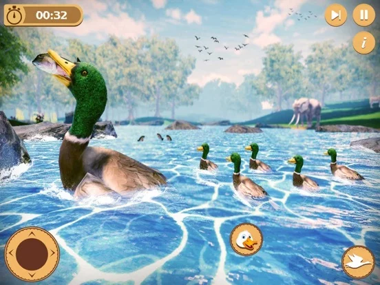 Изображение игры: Virtual Duck Life Simulator