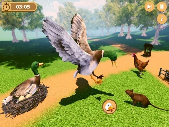 Изображение игры: Virtual Duck Life Simulator