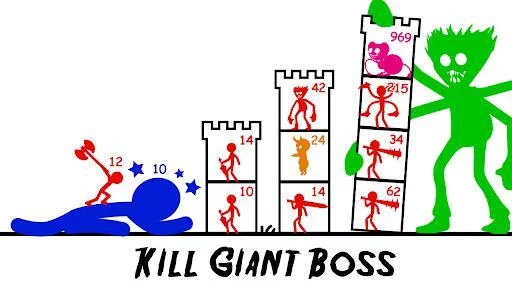 Изображение игры: Stick War: Hero Tower Defense