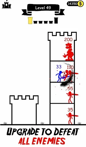 Изображение игры: Stick War: Hero Tower Defense