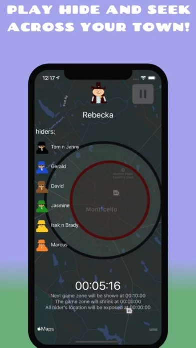 Изображение игры: ZONE HUNT - IRL Hide and Seek