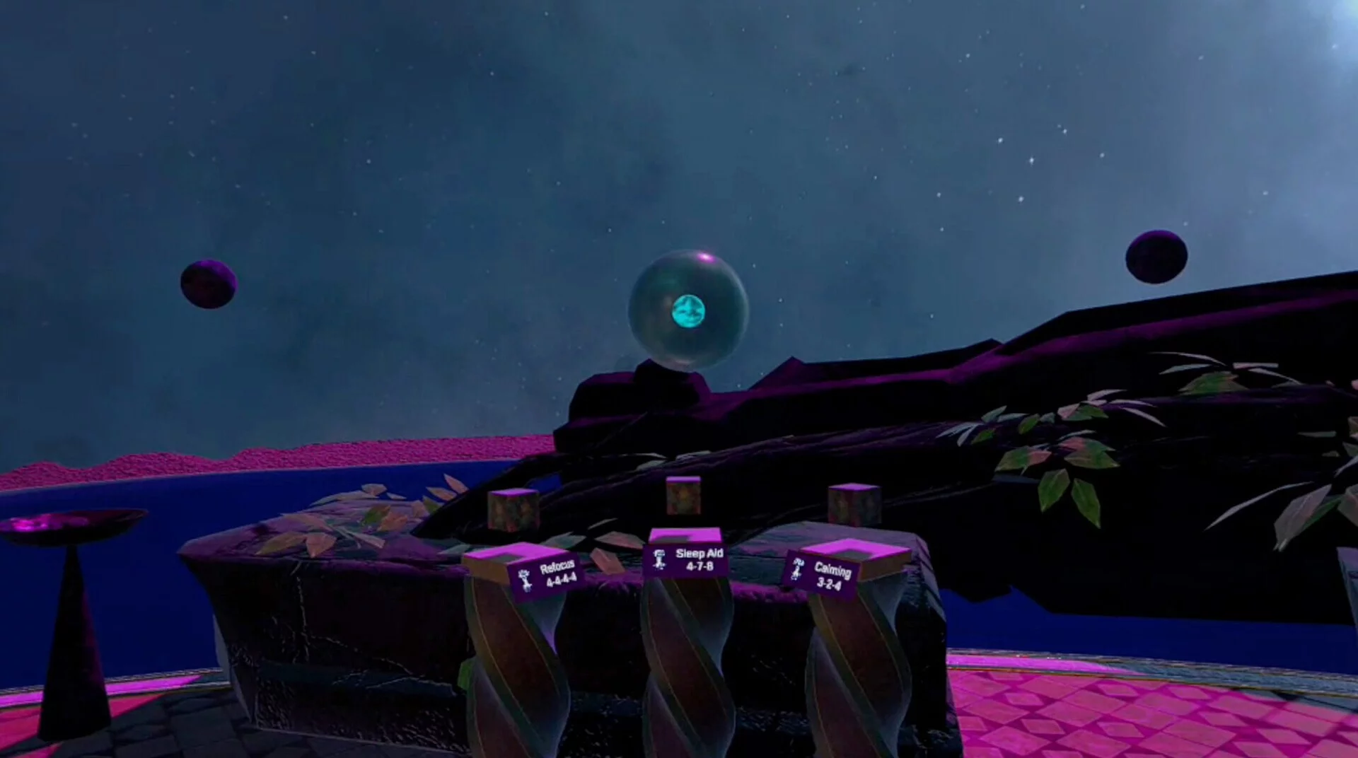 Изображение игры: Exhale XR | VR Wellness