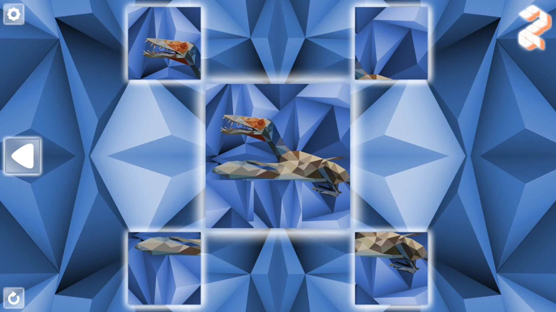 Изображение игры: Poly Puzzle: Dinosaurs