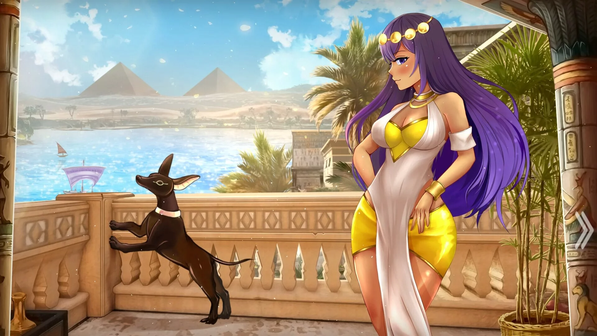 Изображение игры: Hot Cleopatra