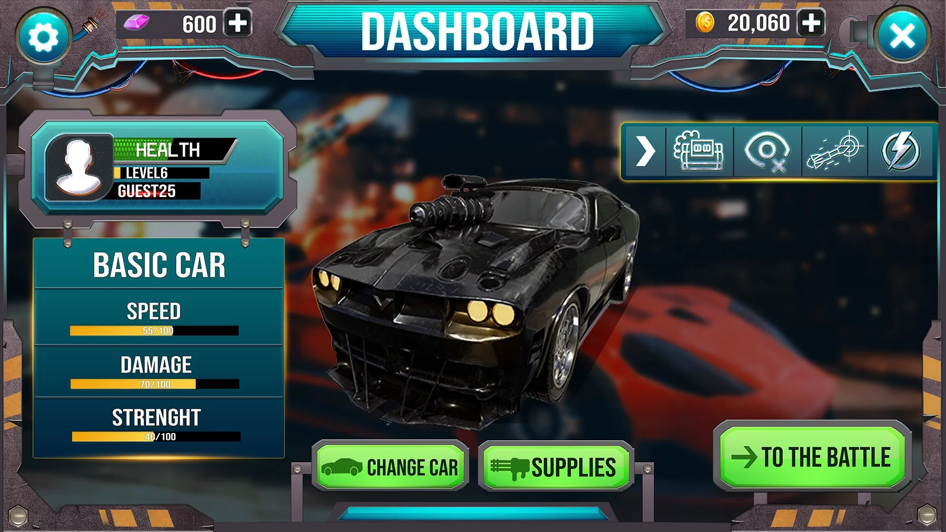 Изображение игры: Car War Legends