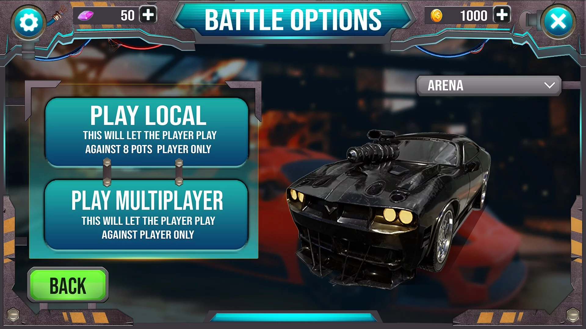 Изображение игры: Car War Legends