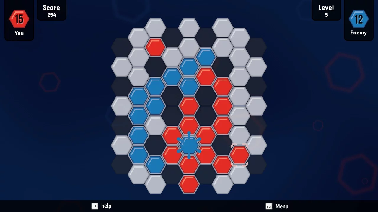 Изображение игры: Hexxagon - Board Game