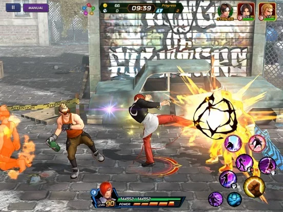 Изображение игры: The King of Fighters ALLSTAR