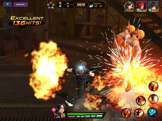 Изображение игры: The King of Fighters ALLSTAR