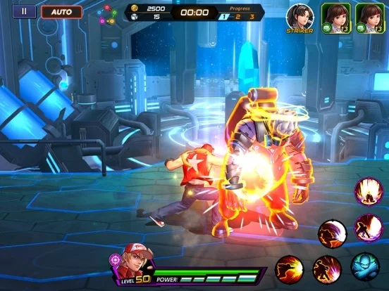 Изображение игры: The King of Fighters ALLSTAR