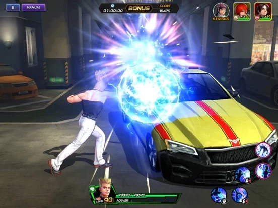 Изображение игры: The King of Fighters ALLSTAR