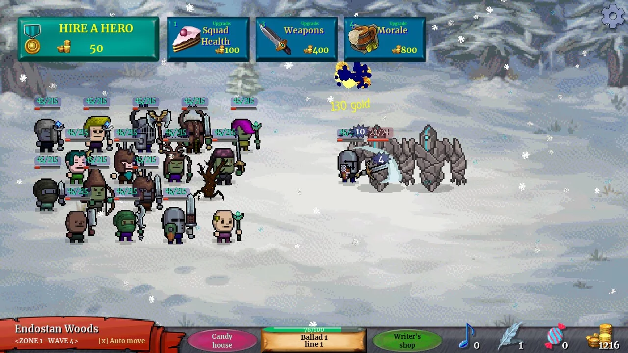 Изображение игры: Bard Idle